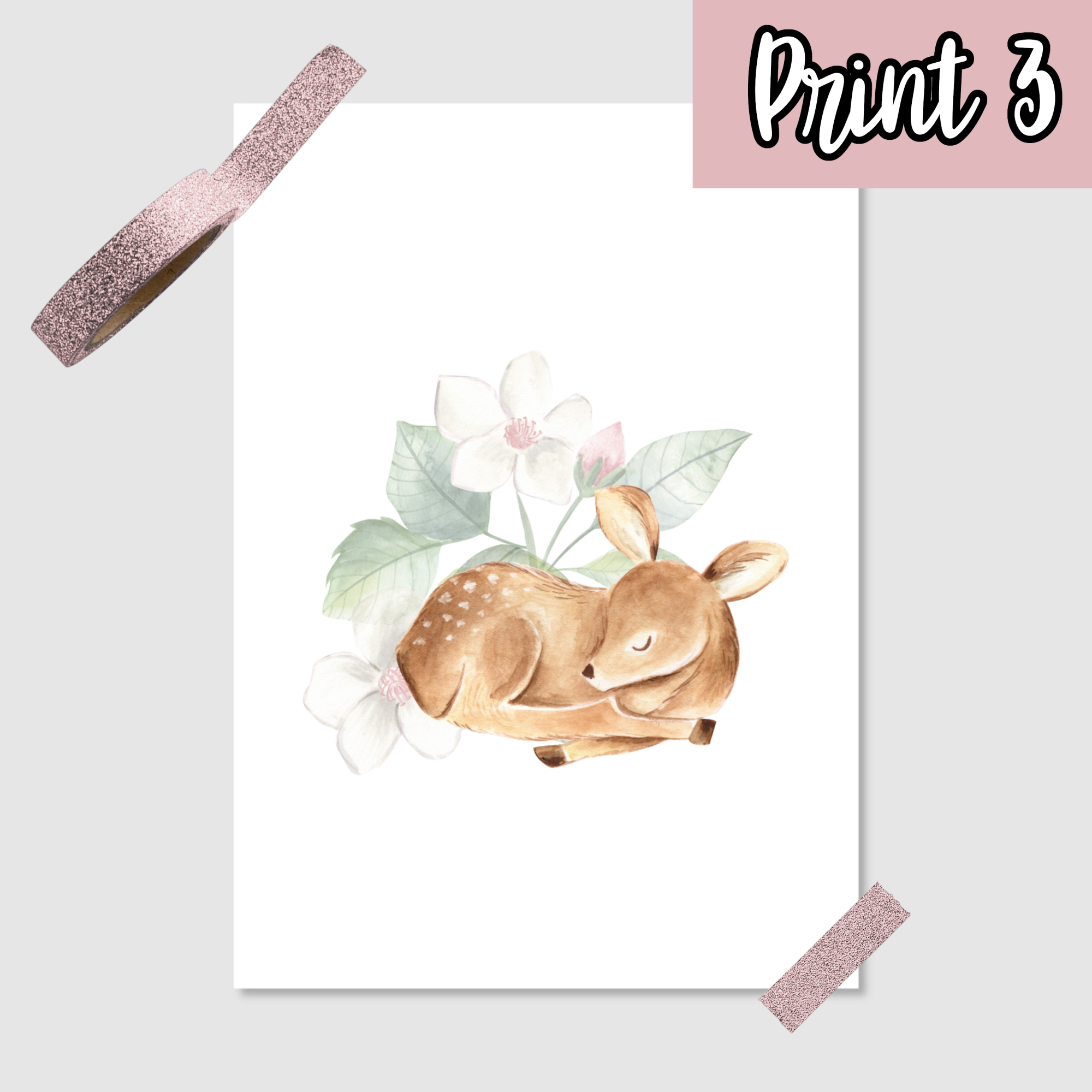 Baby Rehe Poster
